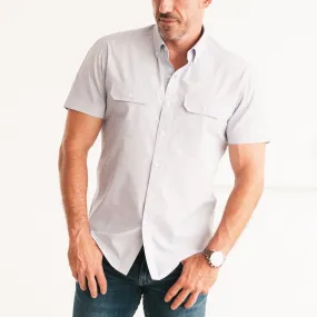 Constructor Short Sleeve Utility Shirt –  Aluminum Gray End-on-end