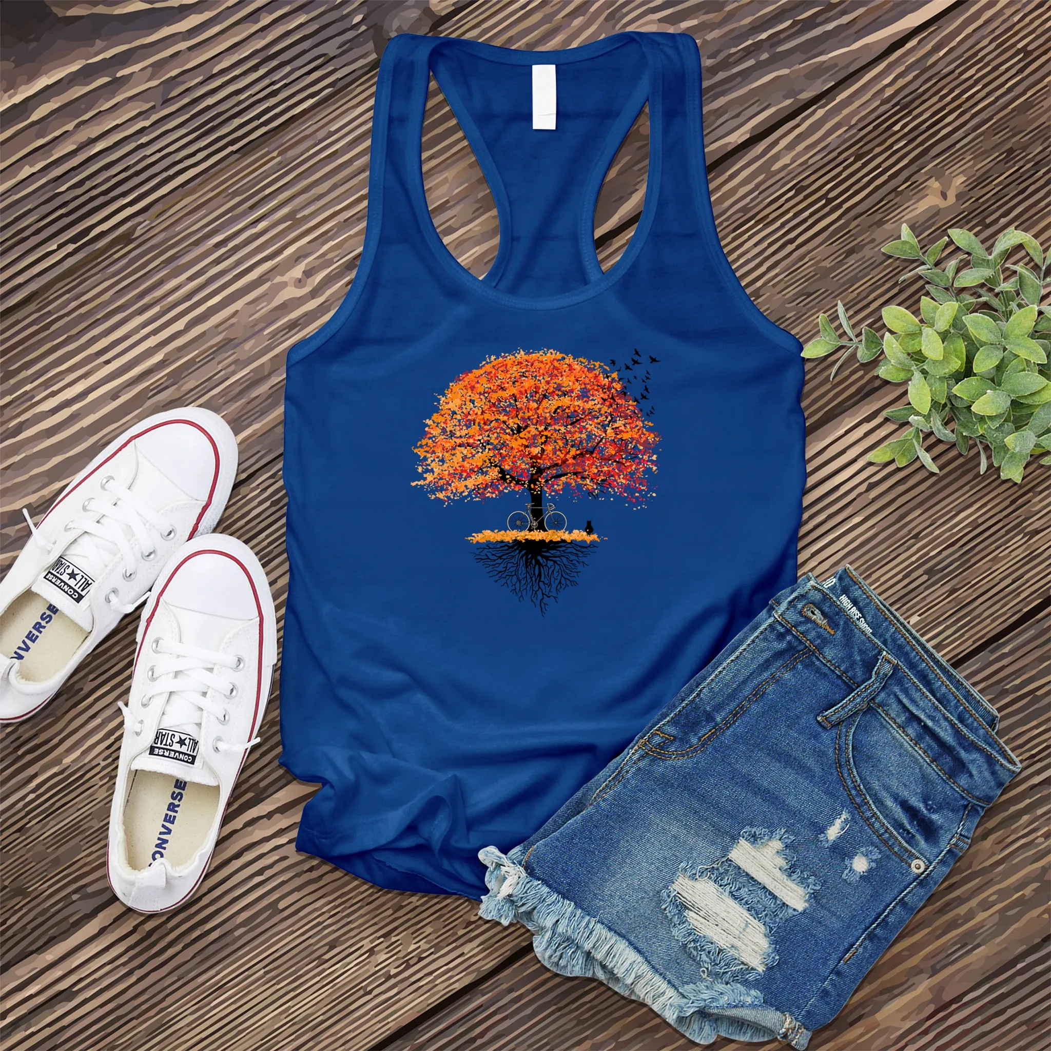 Cosmic Maple Women's Tank Top