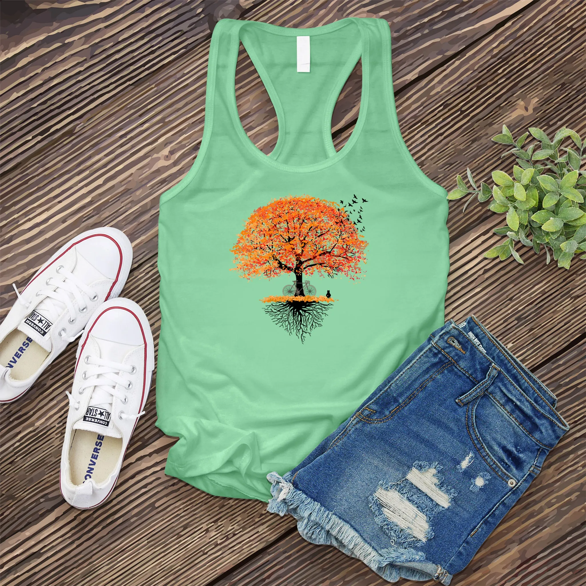 Cosmic Maple Women's Tank Top