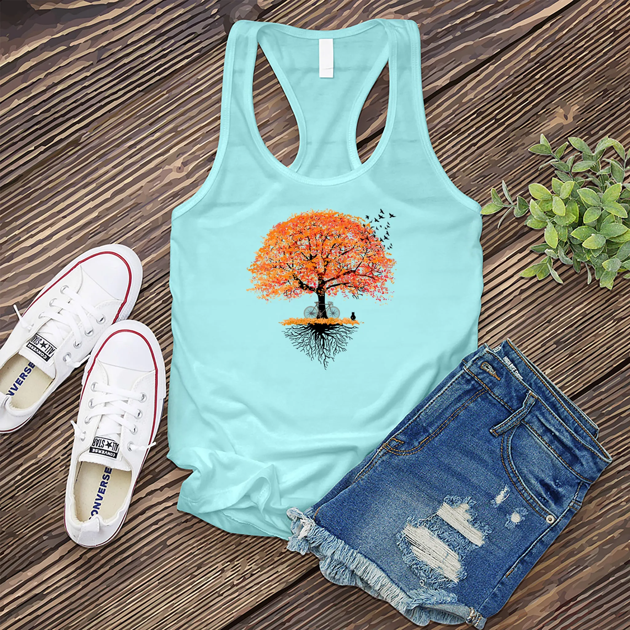 Cosmic Maple Women's Tank Top