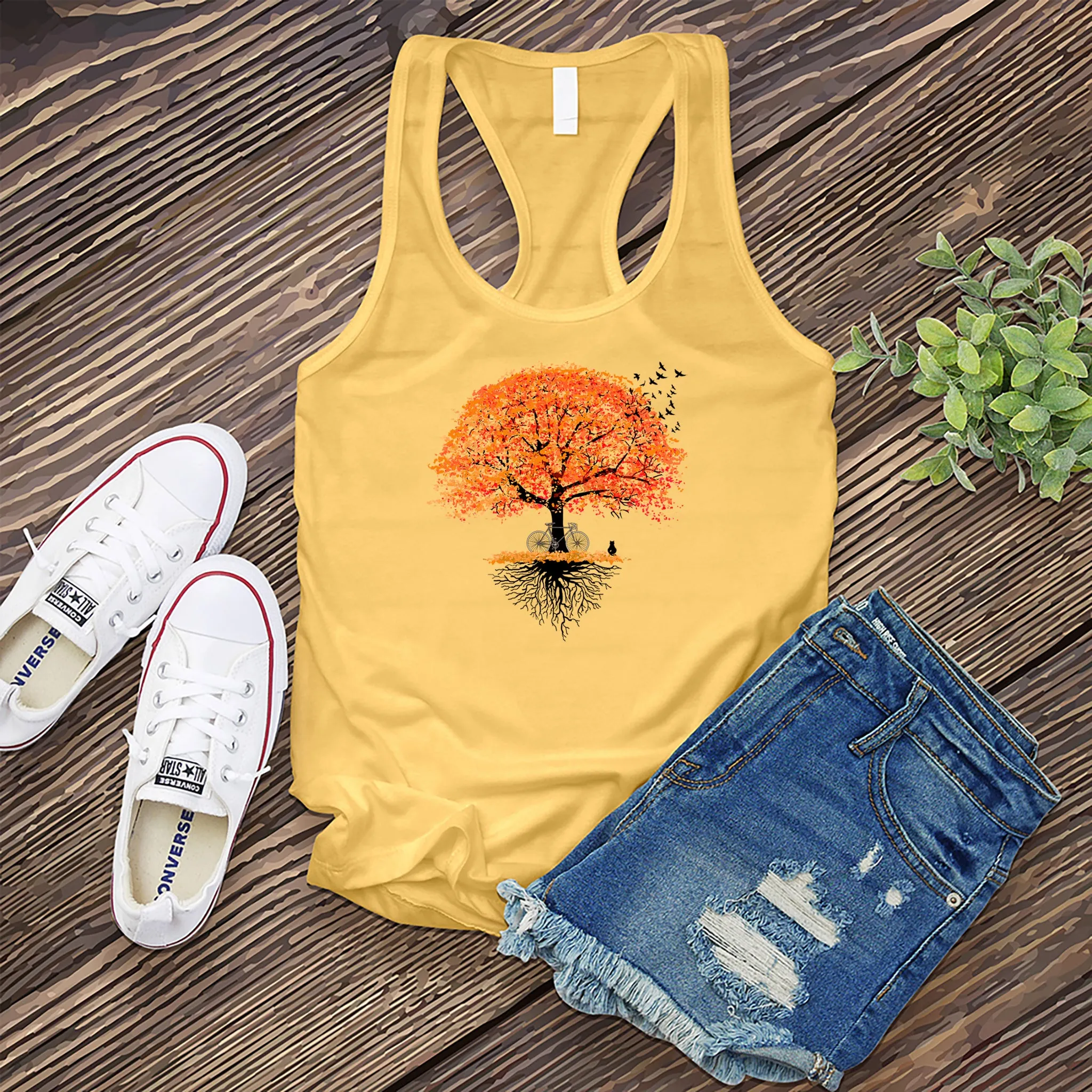 Cosmic Maple Women's Tank Top