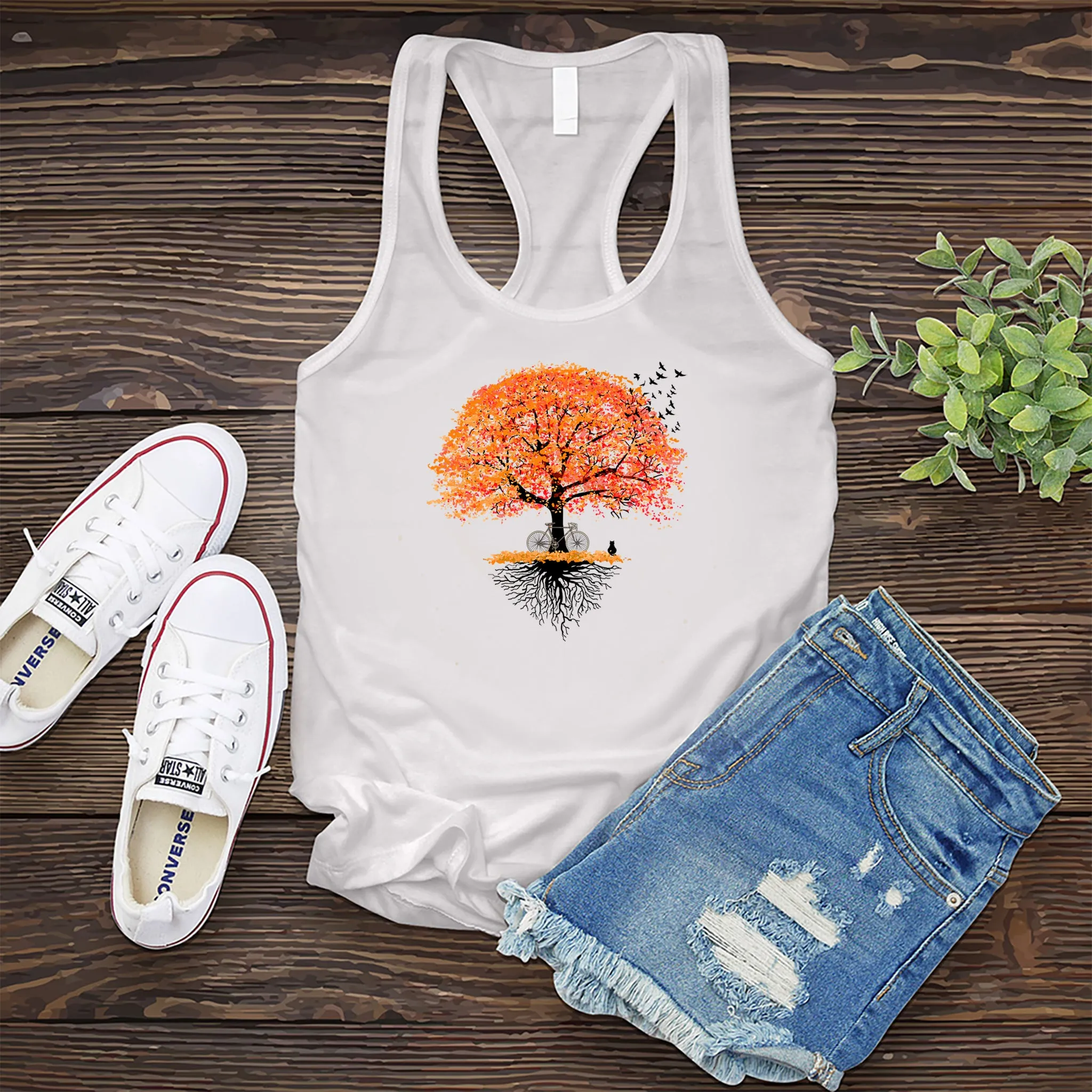 Cosmic Maple Women's Tank Top