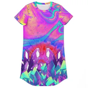 Crystal Paradise T-Shirt Dress