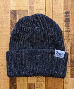 Dave's New York Lumberjack Beanie - Black Speckled