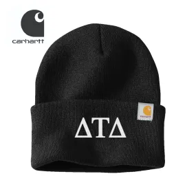 Delt Black Carhartt Beanie