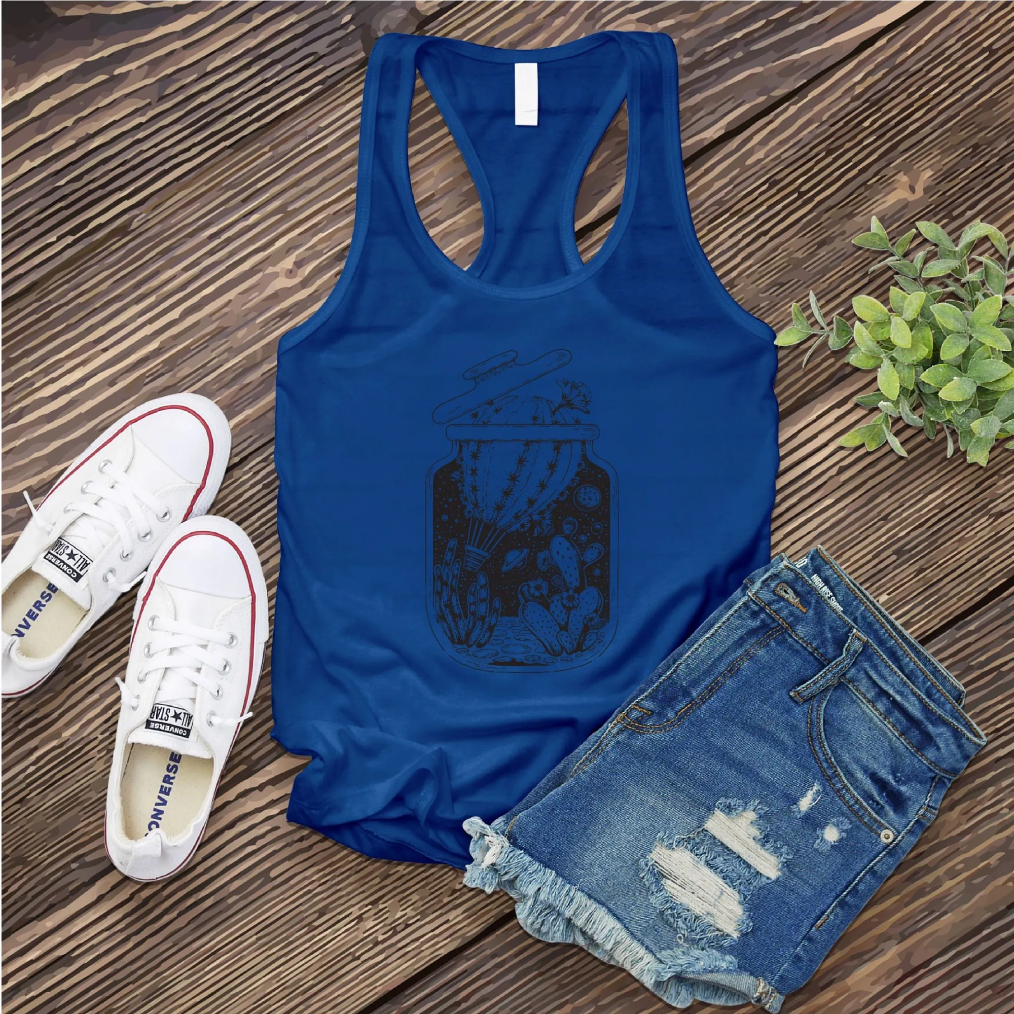 Desert Solar System Jar Women's Tank Top