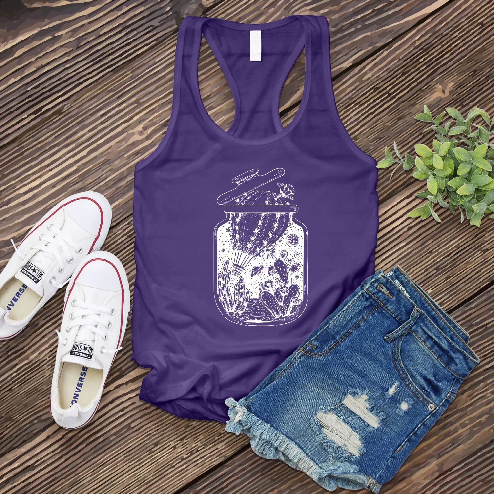 Desert Solar System Jar Women's Tank Top