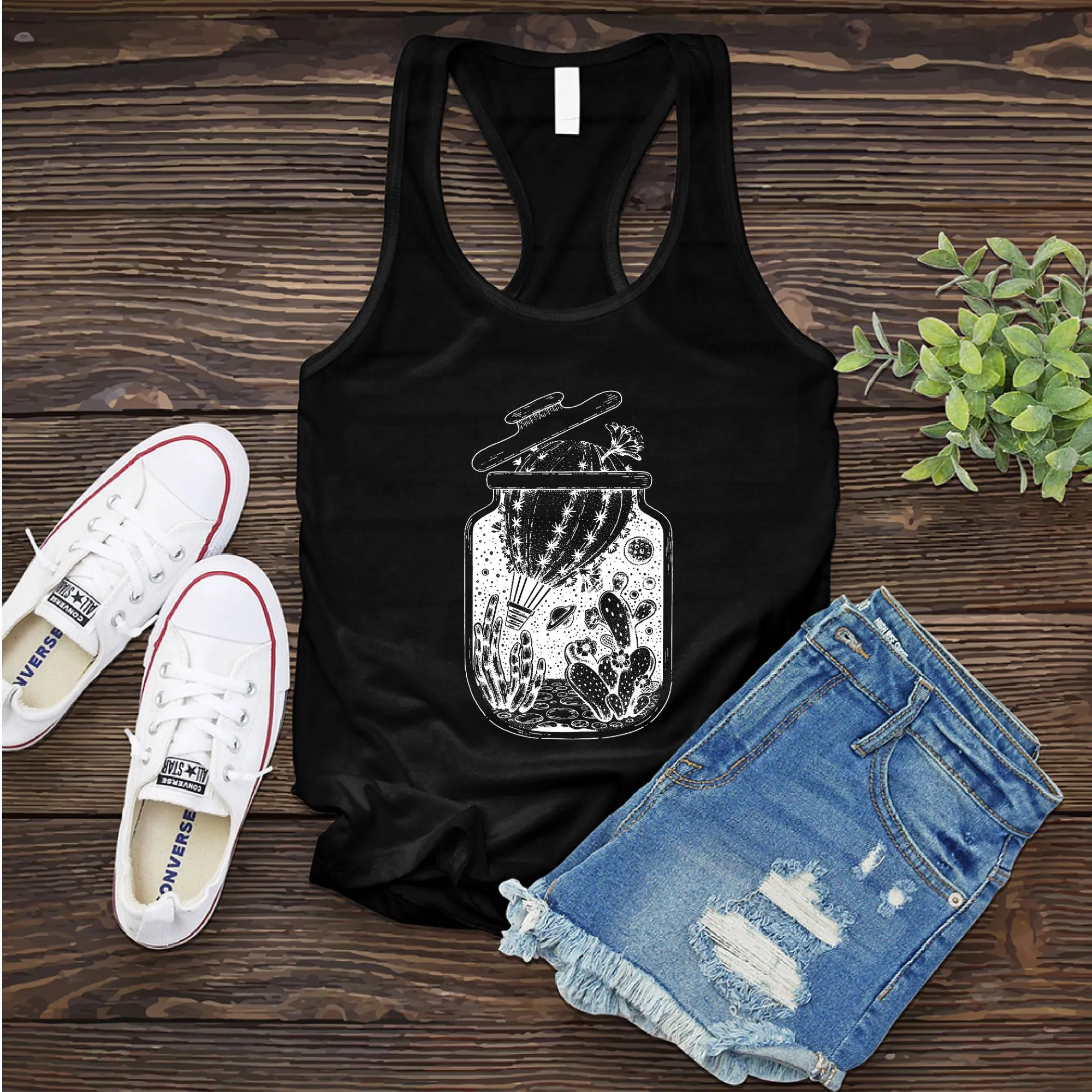 Desert Solar System Jar Women's Tank Top