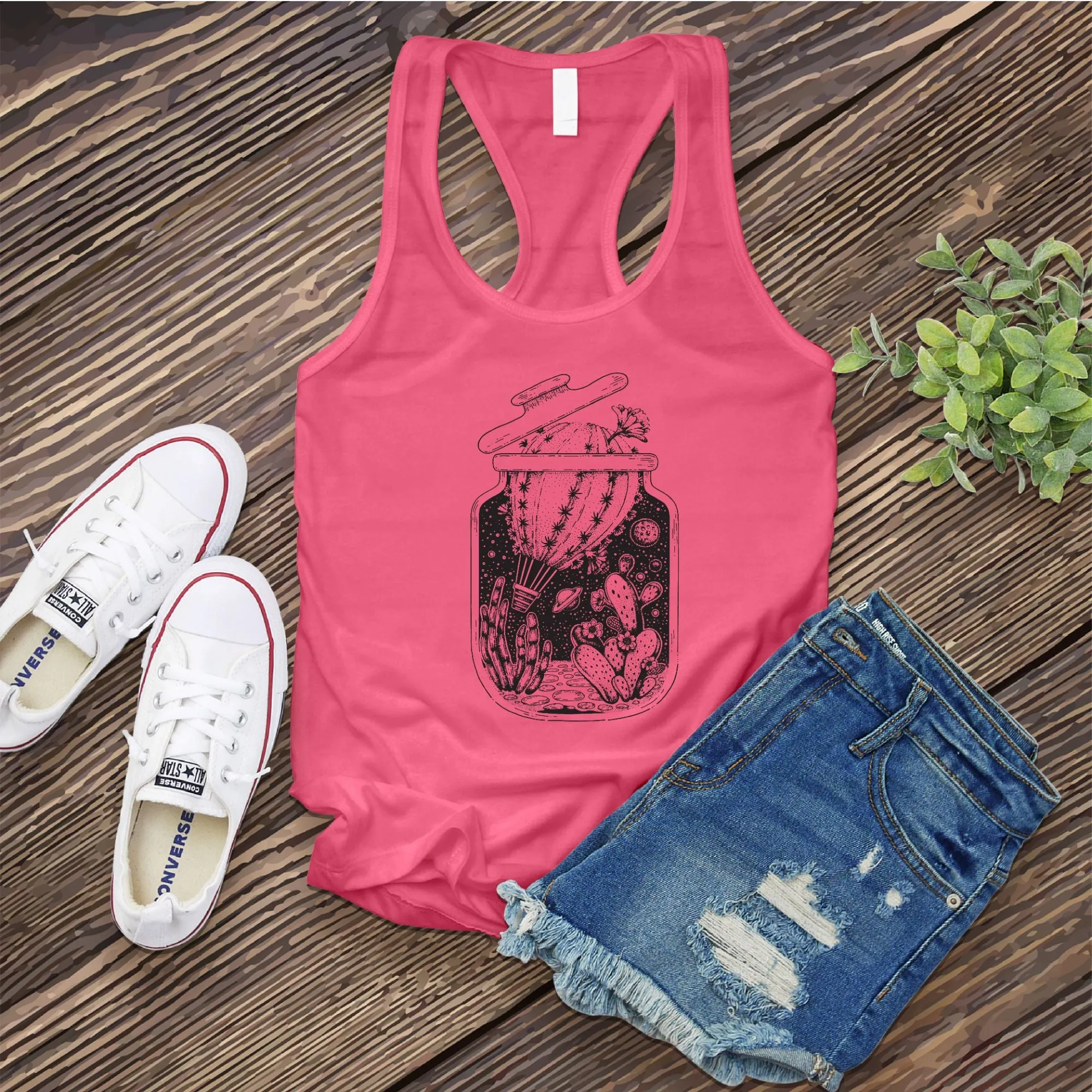 Desert Solar System Jar Women's Tank Top