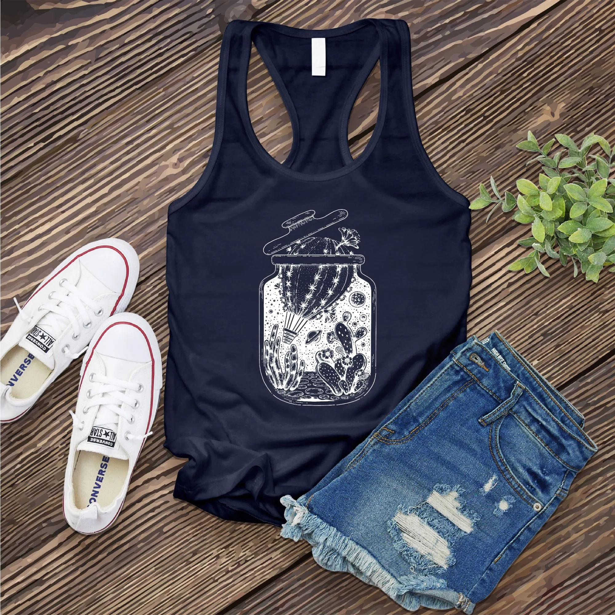 Desert Solar System Jar Women's Tank Top