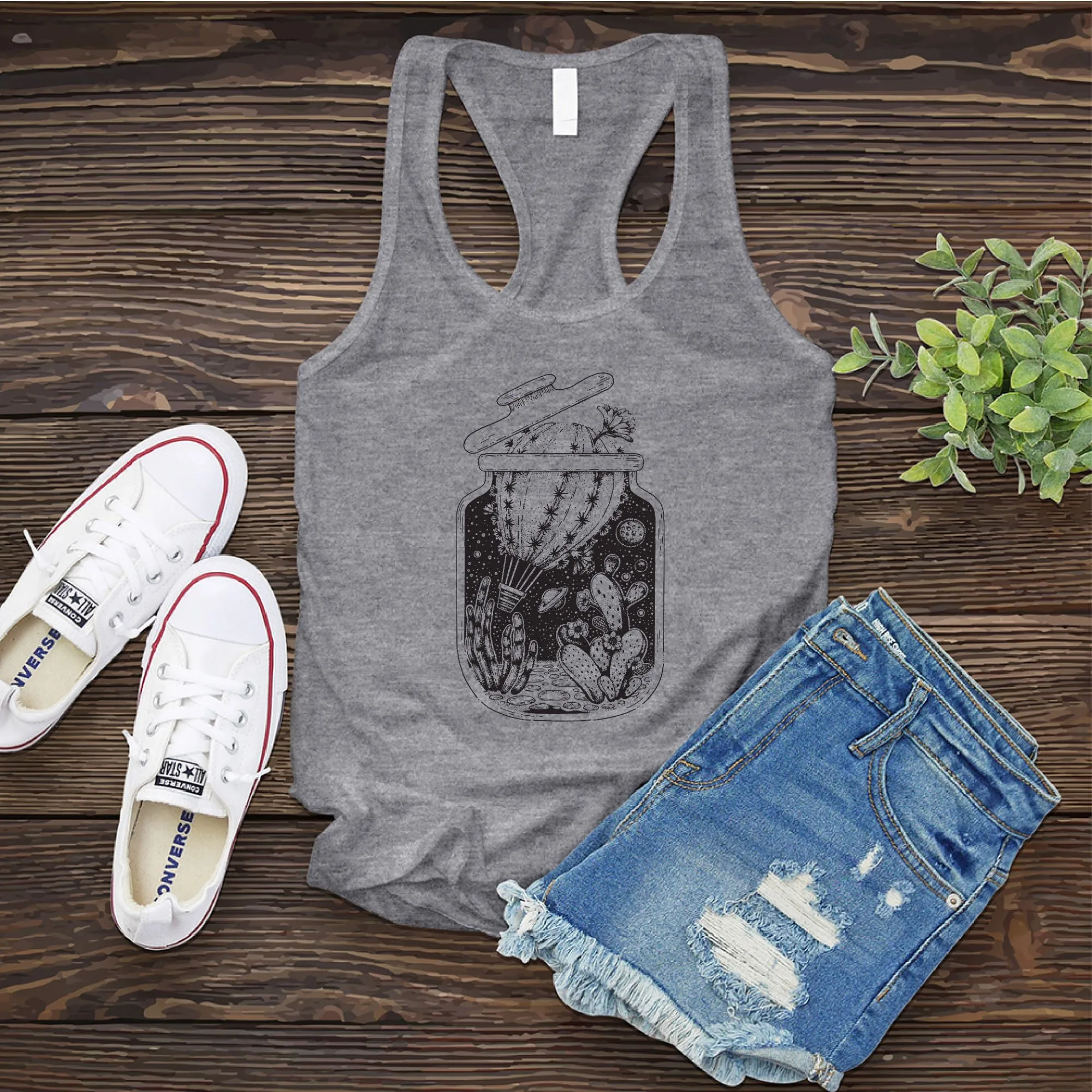 Desert Solar System Jar Women's Tank Top