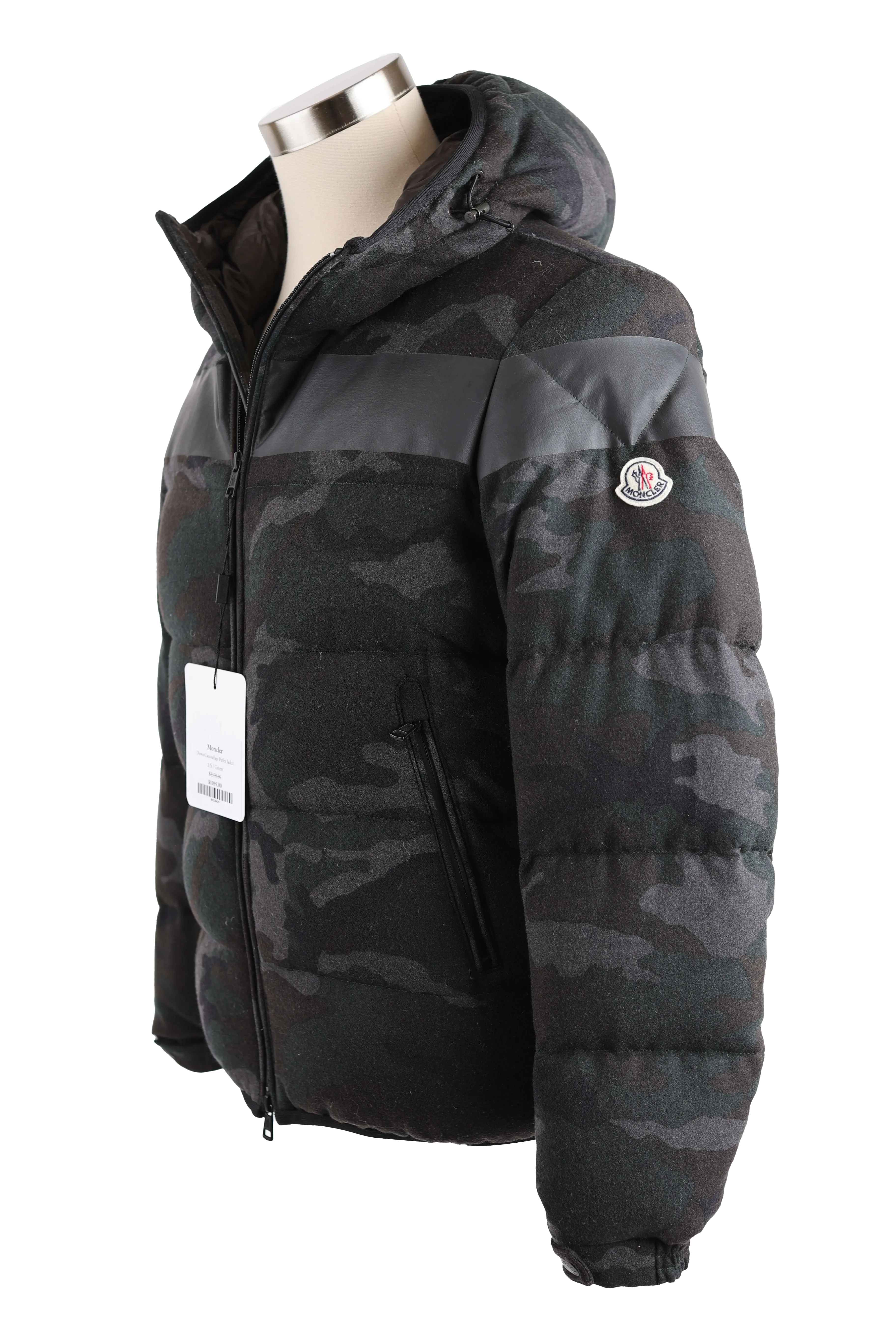 Down Camouflage Puffer Jacket