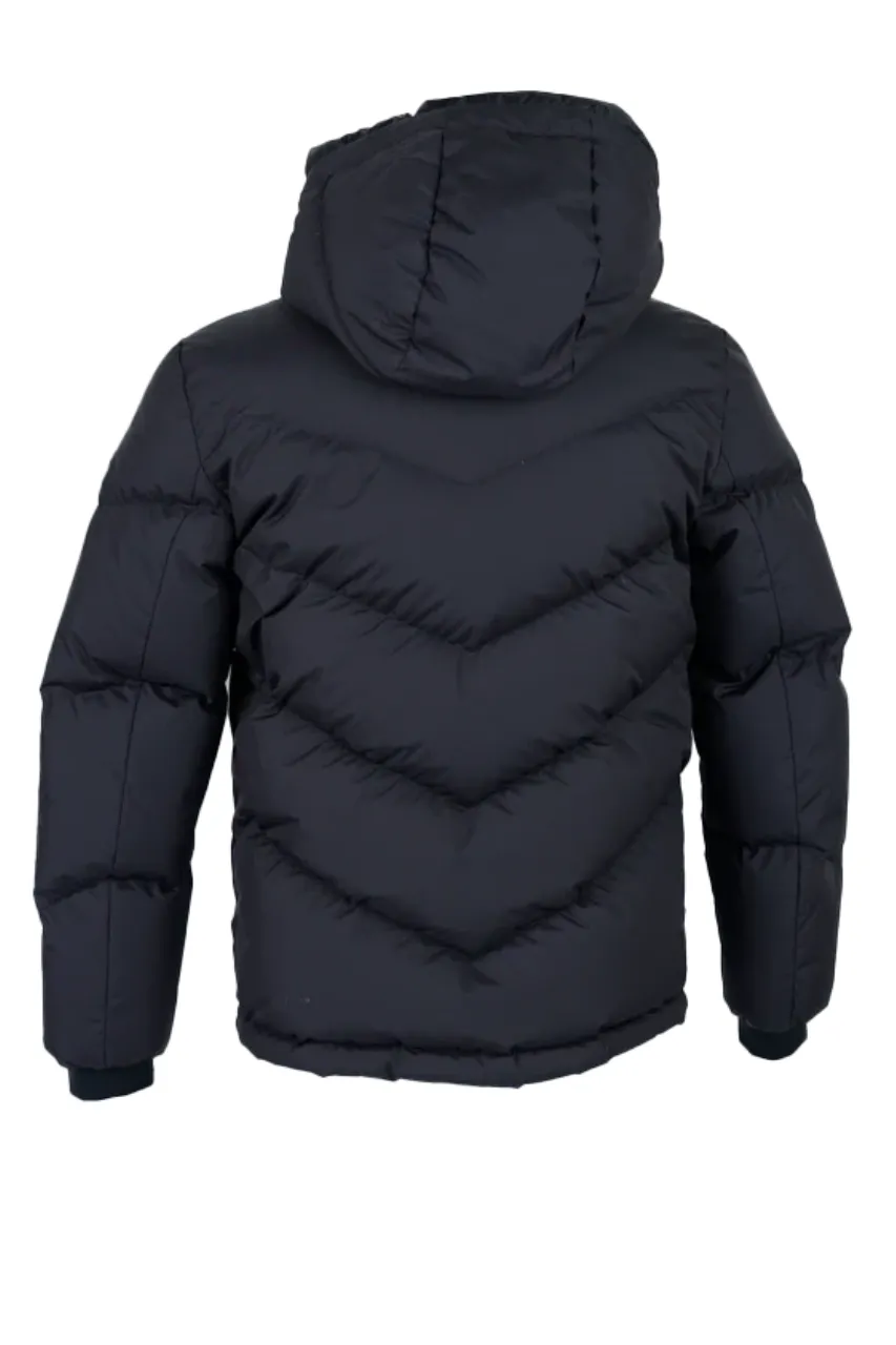 Down Stretch Puffer Jacket