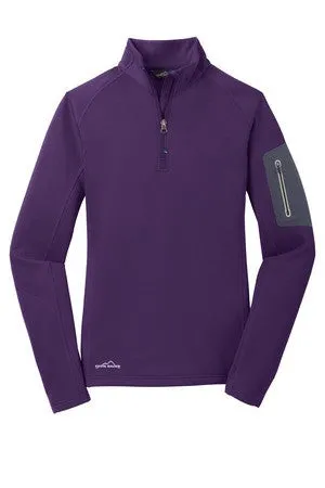 Eddie Bauer® Ladies 1/2-Zip Performance Fleece Jacket. EB235