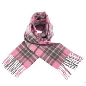 Edinburgh Cashmere Scarf  Gresham/Pink-Derby