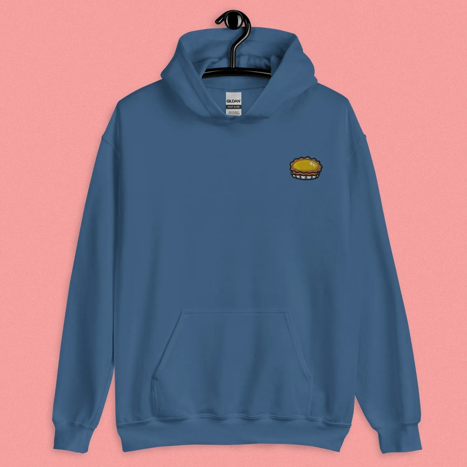 Egg Tart Embroidered Hoodie