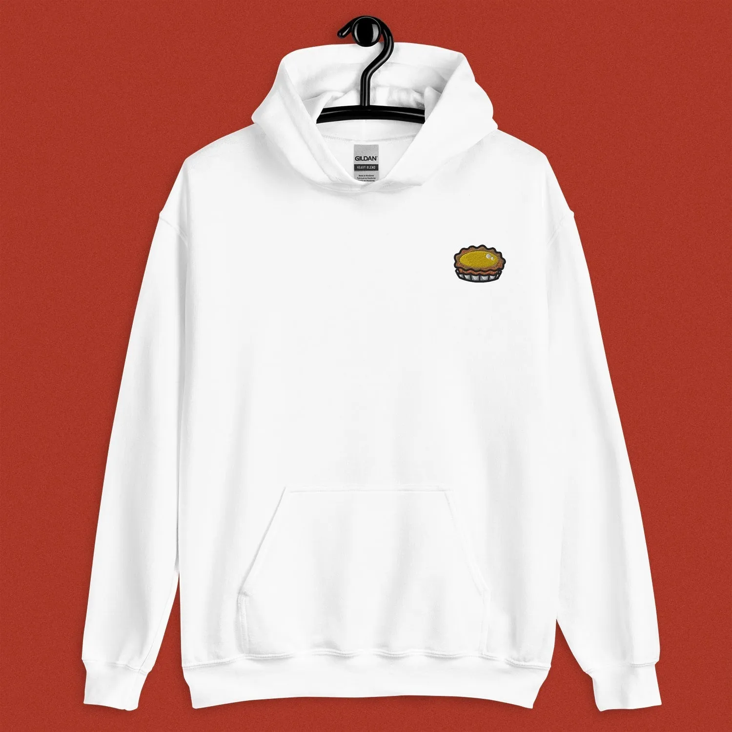 Egg Tart Embroidered Hoodie