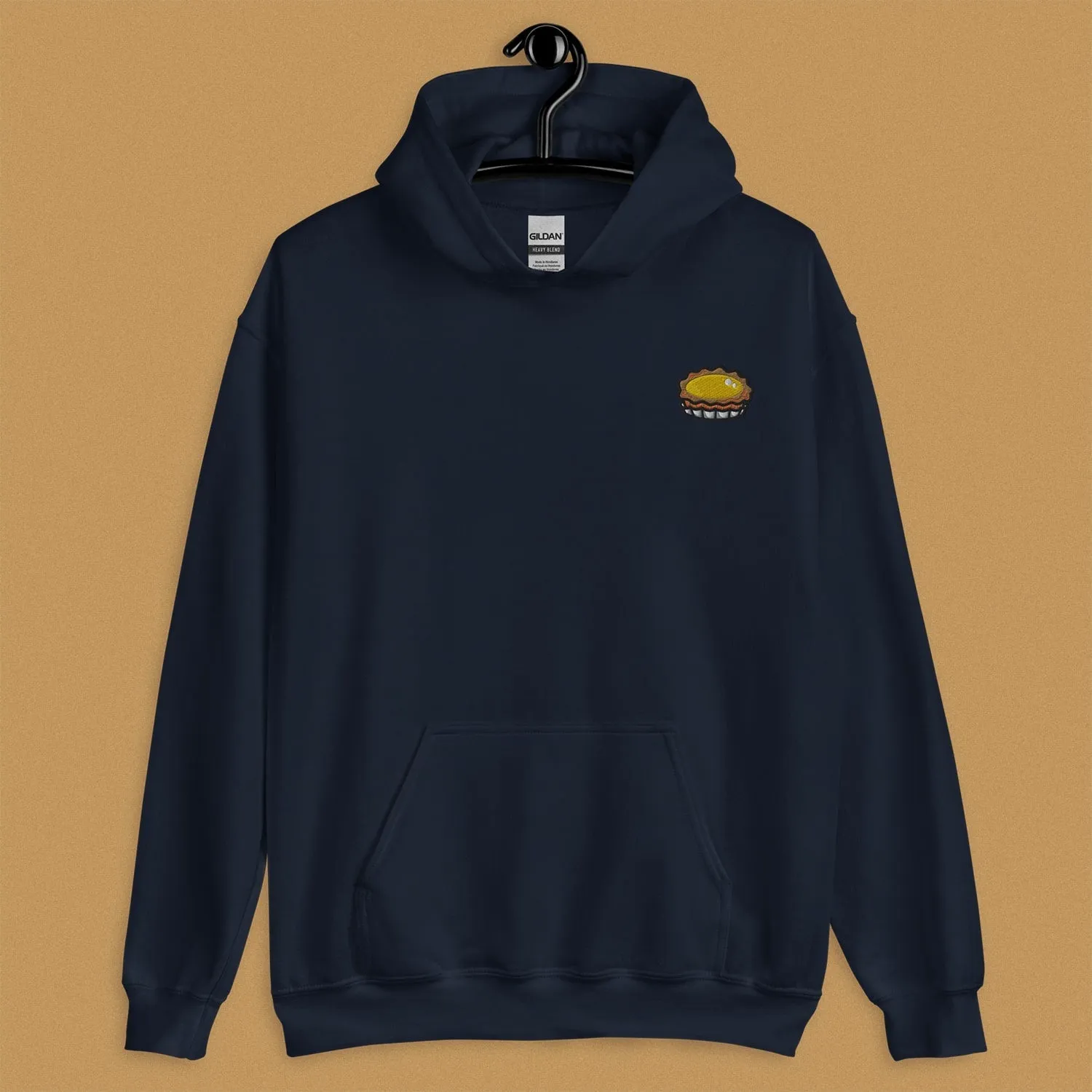 Egg Tart Embroidered Hoodie