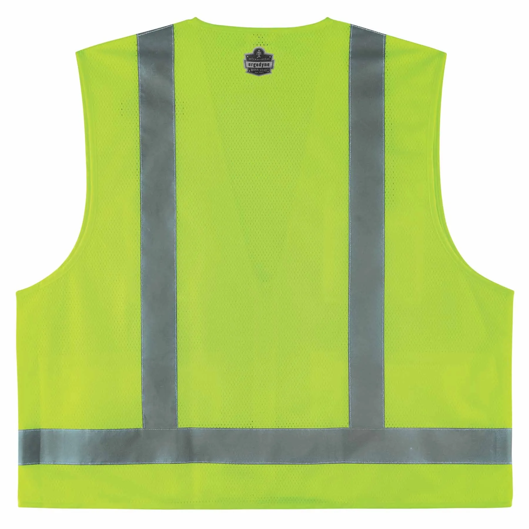 Ergodyne 24502 8249Z-S S Lime Class 2 Economy Surveyors Vest - Single Size