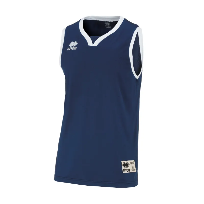 ERREA CALIFORNIA BASKETBALL VEST NAVY WHITE