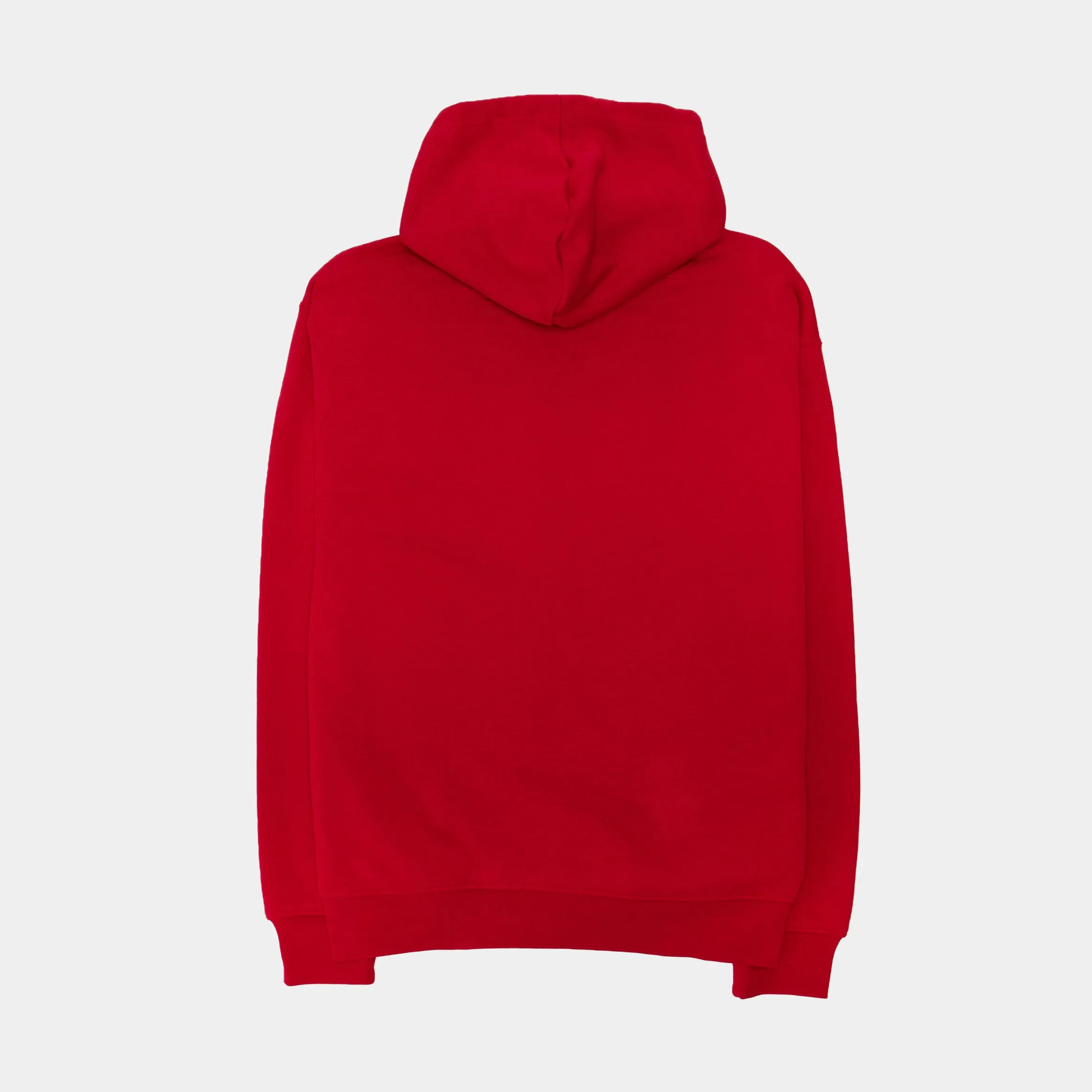 Essentials Fleece Pullover Hoodie Mens Hoodie (Red)