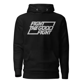 Fight the Good Fight Embroidered Hoodie