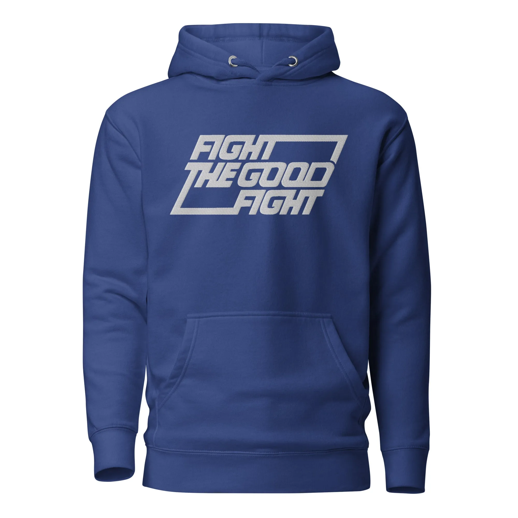 Fight the Good Fight Embroidered Hoodie