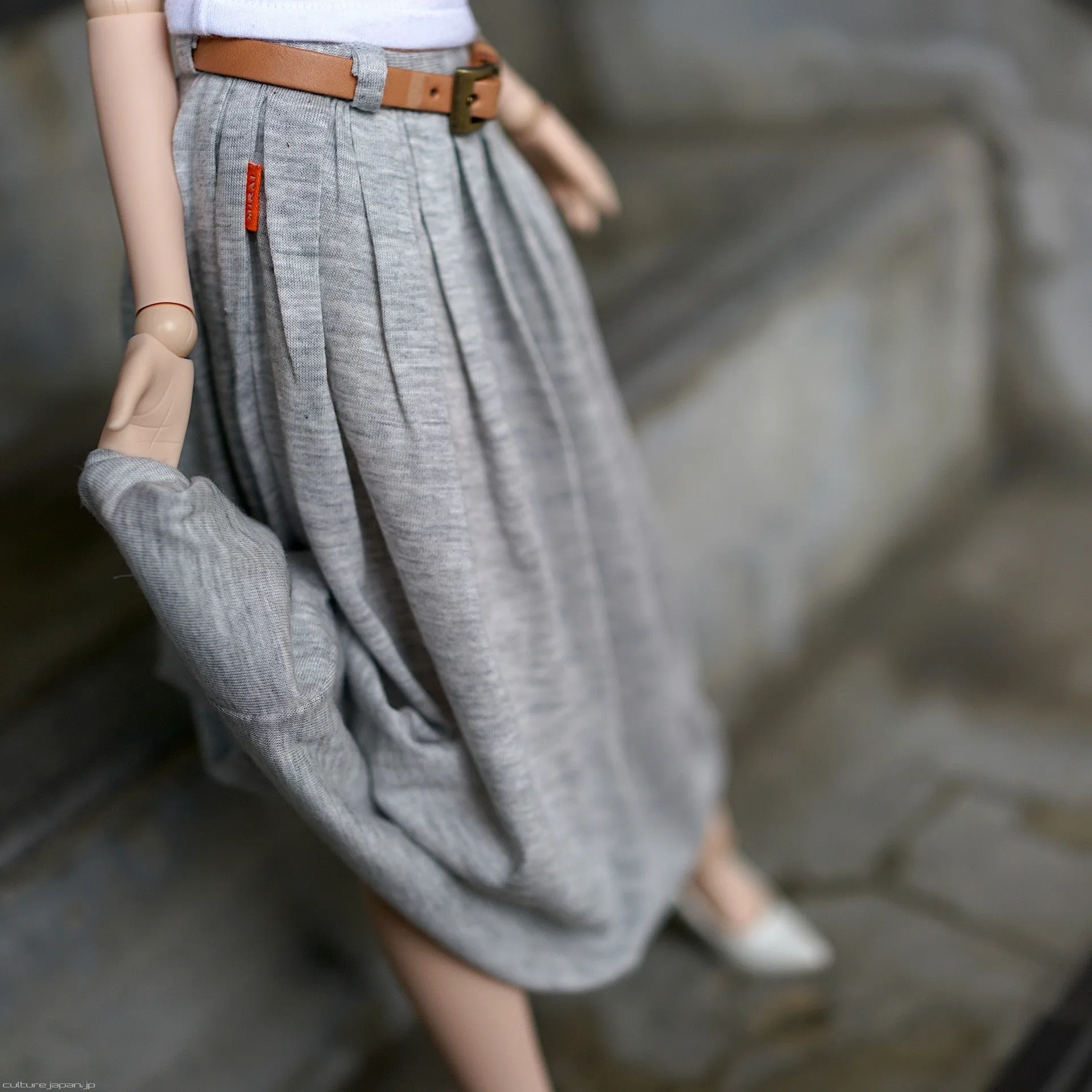 Flaire Skirt (Gray)