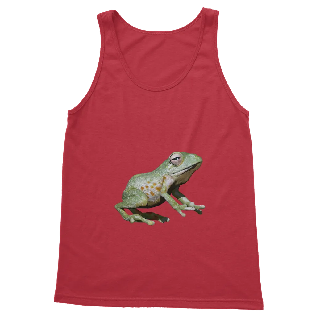 Green Frog Classic Adult Vest Top