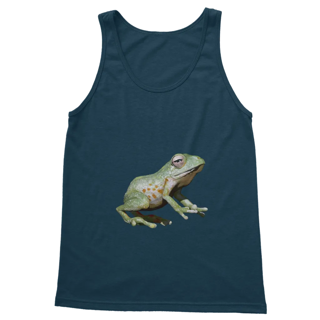 Green Frog Classic Adult Vest Top