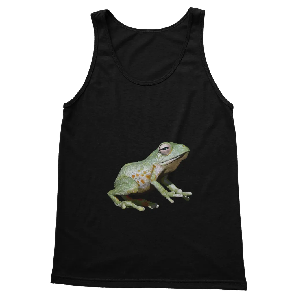 Green Frog Classic Adult Vest Top