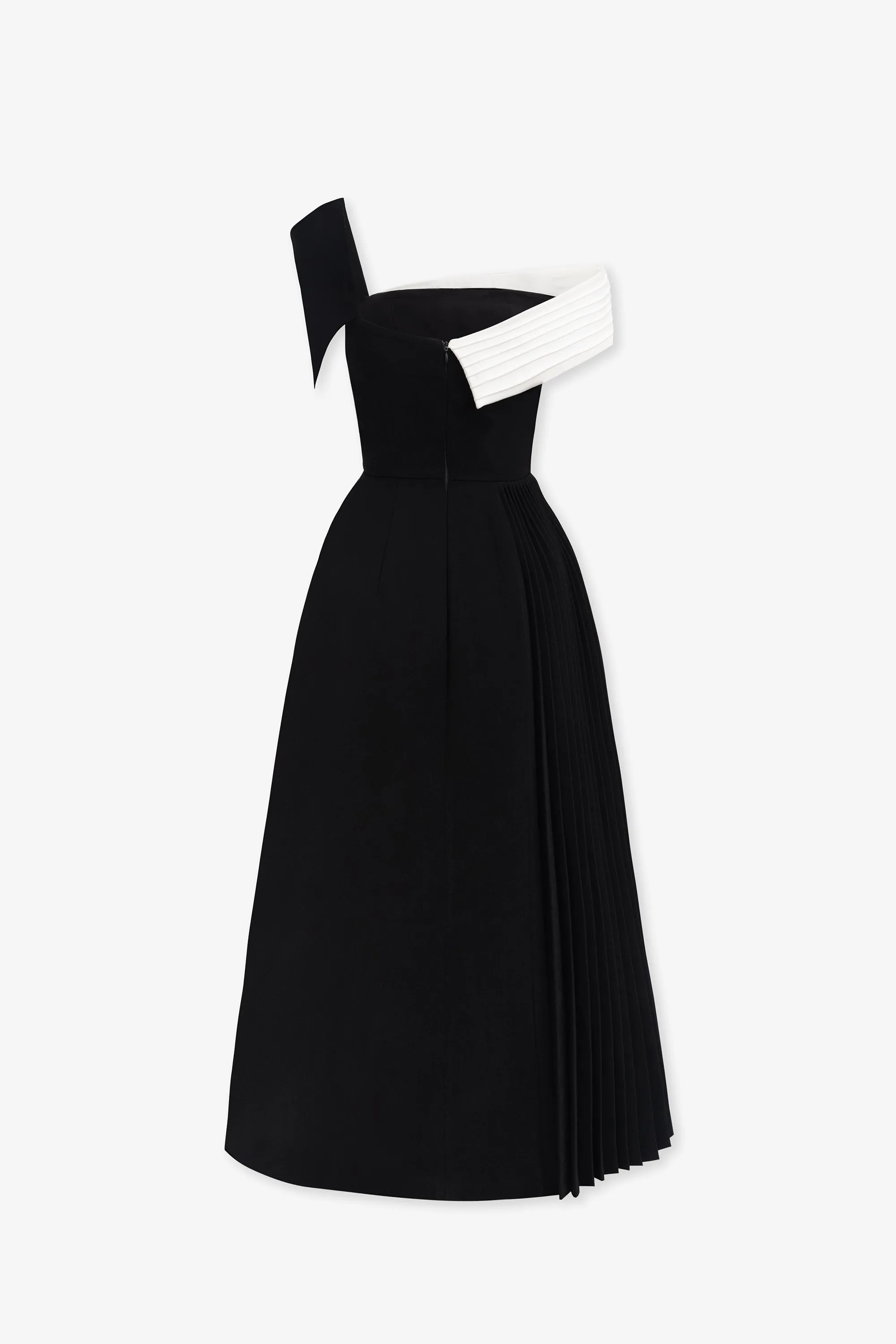 Hattie Off-shoulder Midi Dress