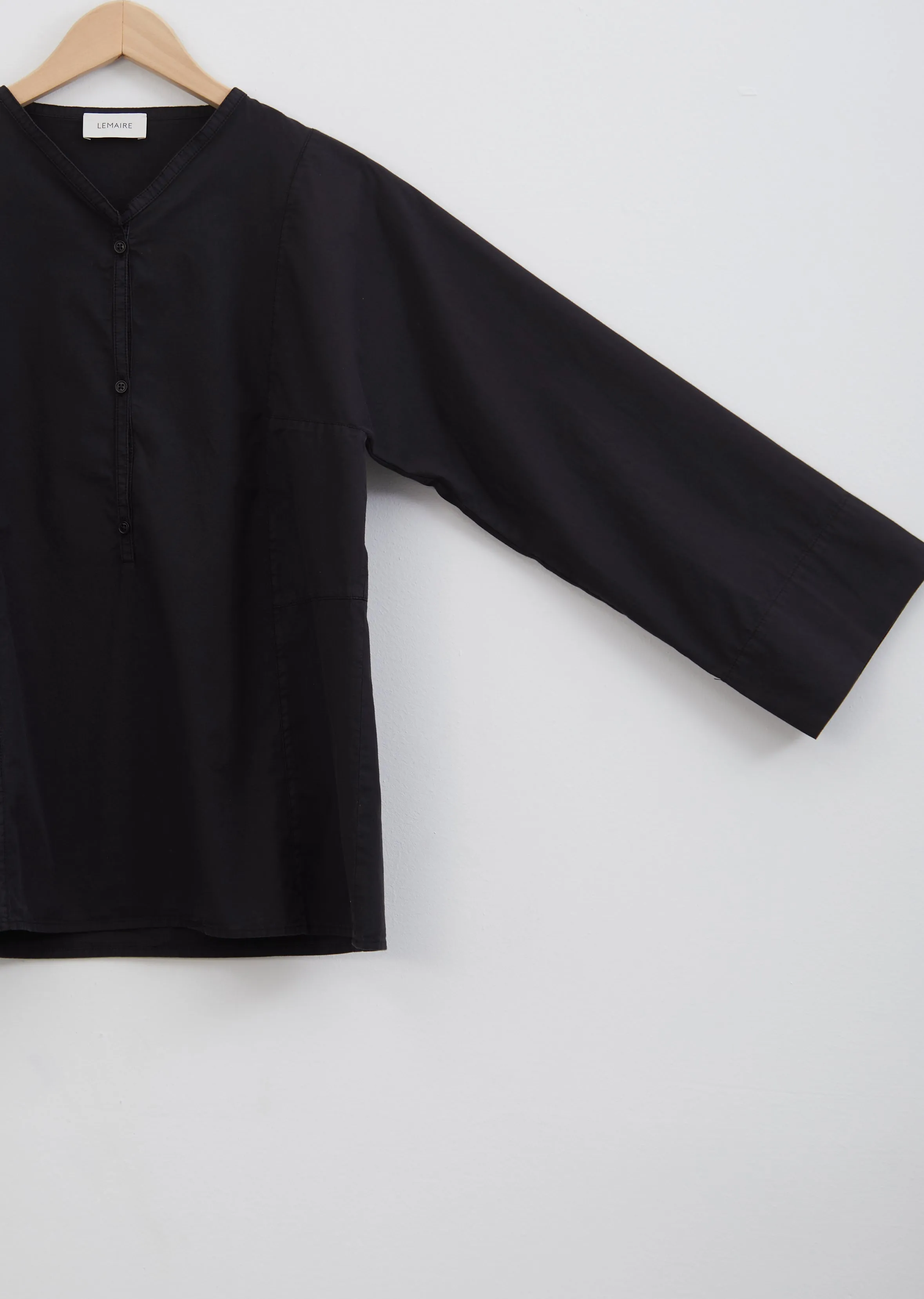 Henley Shirt — Black