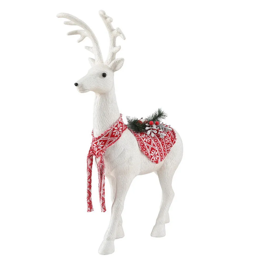 High-Gloss Glitter Reindeer Ornaments 80cm - Jingle Jollys