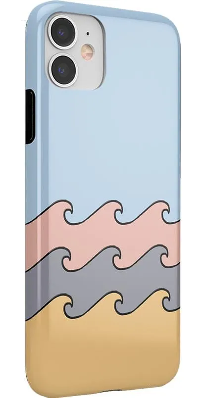 High Tide | Layered Ocean Waves Case