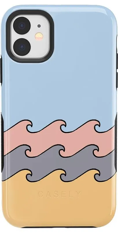 High Tide | Layered Ocean Waves Case