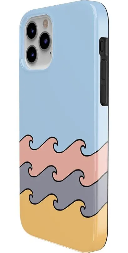 High Tide | Layered Ocean Waves Case