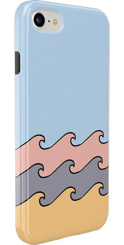 High Tide | Layered Ocean Waves Case