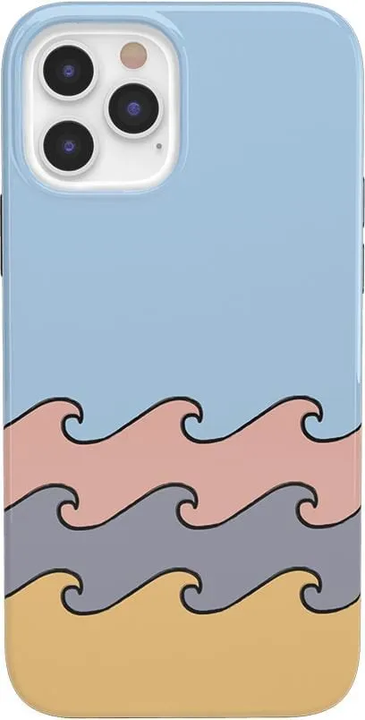 High Tide | Layered Ocean Waves Case