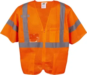 High-Visibility Mesh Safety Vest, Type R Class 3