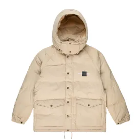 HOMME  'ESSENTIAL' Quilted Puffer Jacket Beige