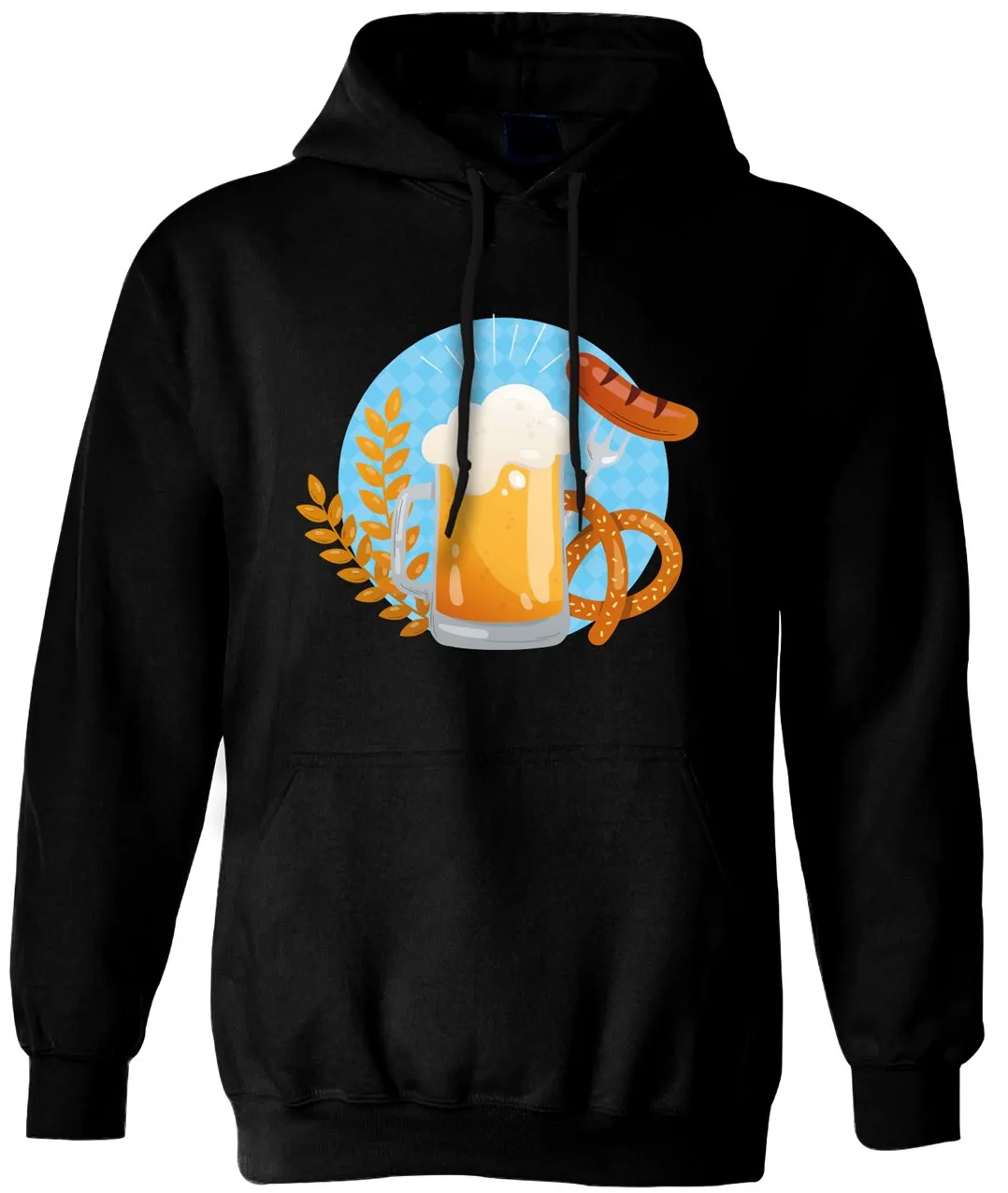 Hoodie - Bier Brezel Wurst