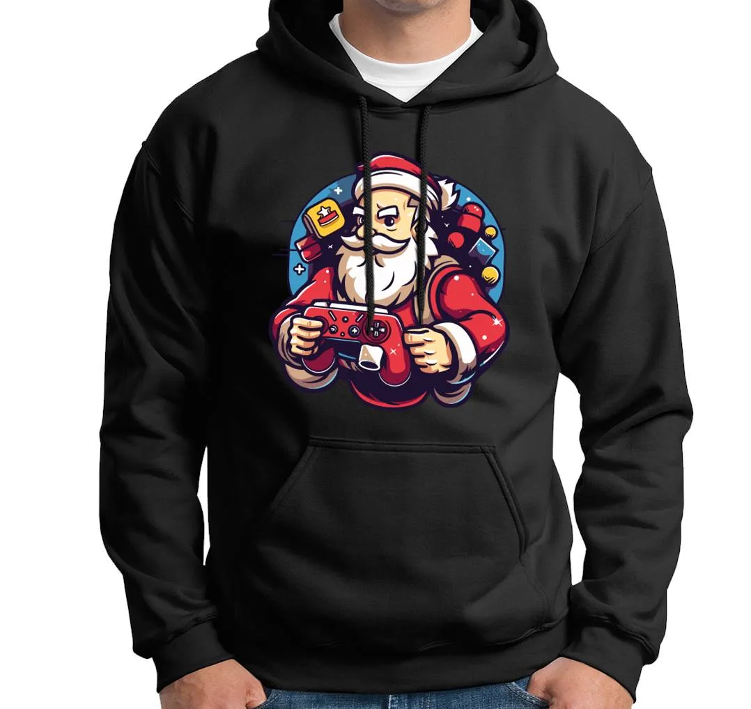 Hoodie - Gamer Weihnachtsmann