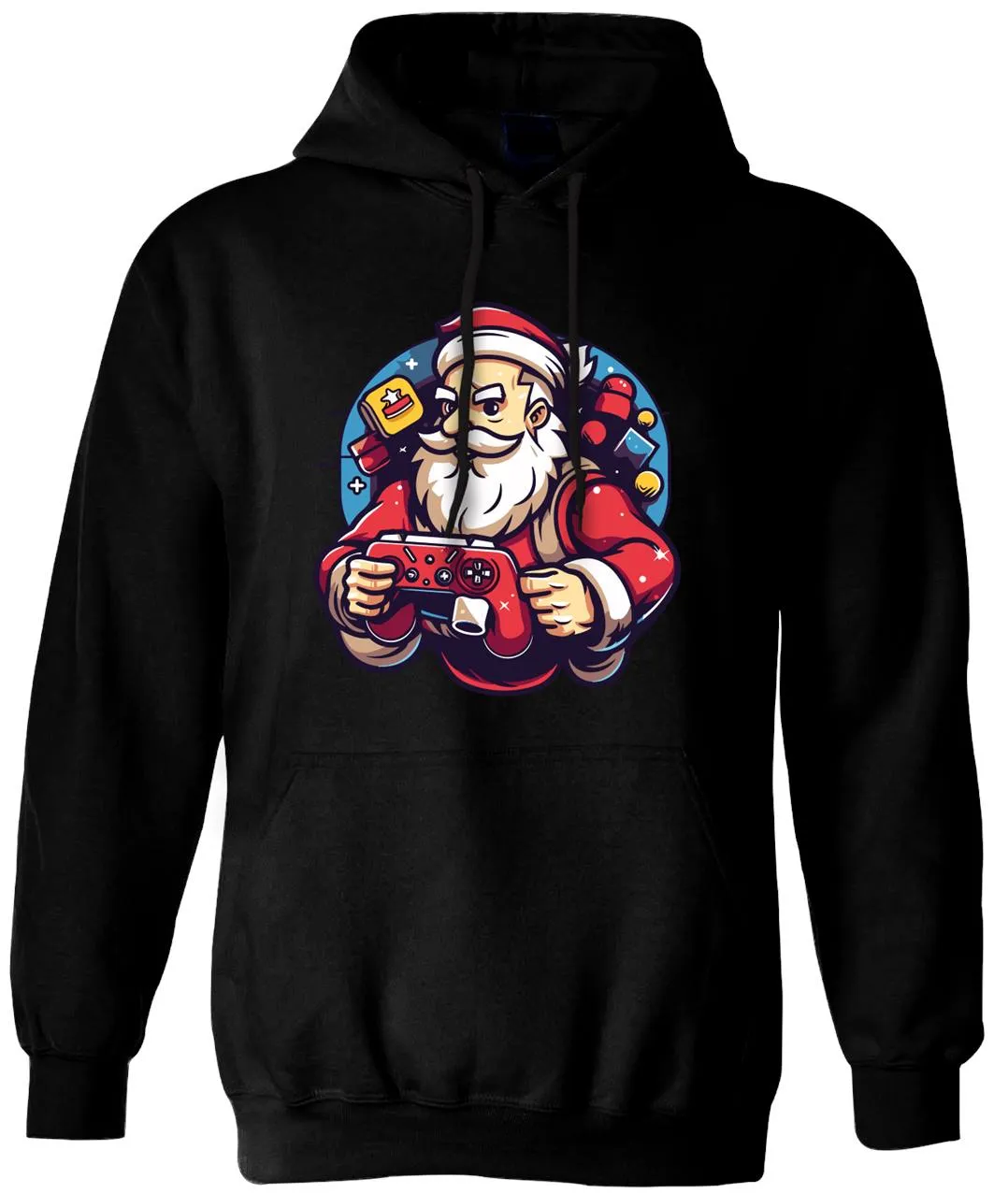 Hoodie - Gamer Weihnachtsmann