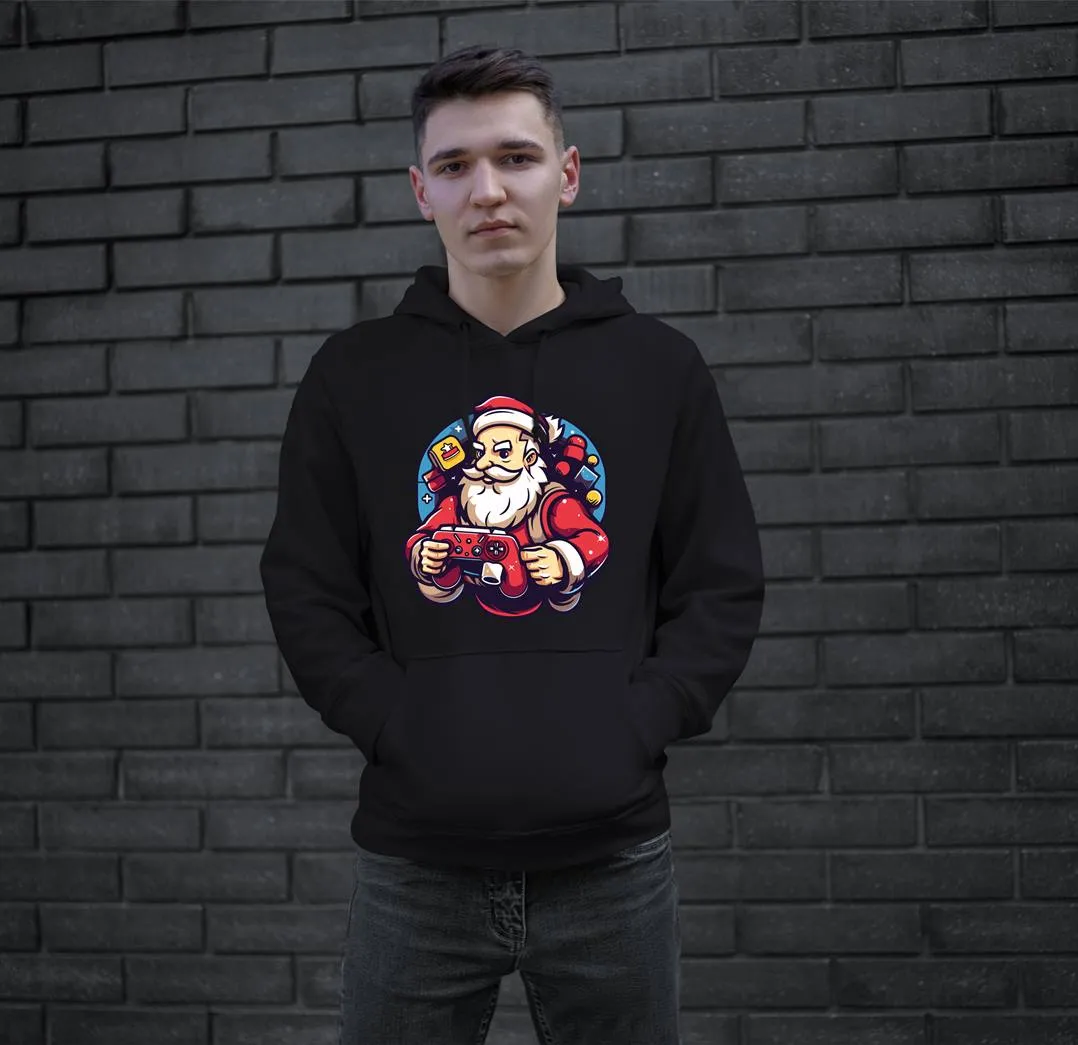 Hoodie - Gamer Weihnachtsmann