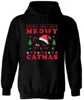 Hoodie - Meowy Catmas