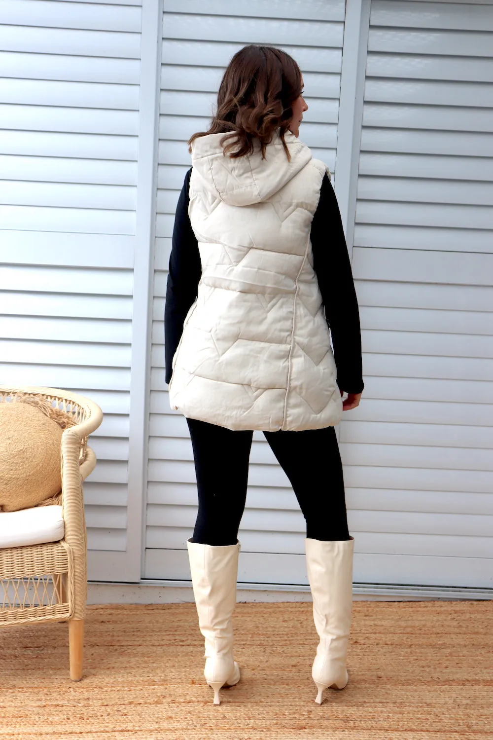 Ice Cream Puffer Vest