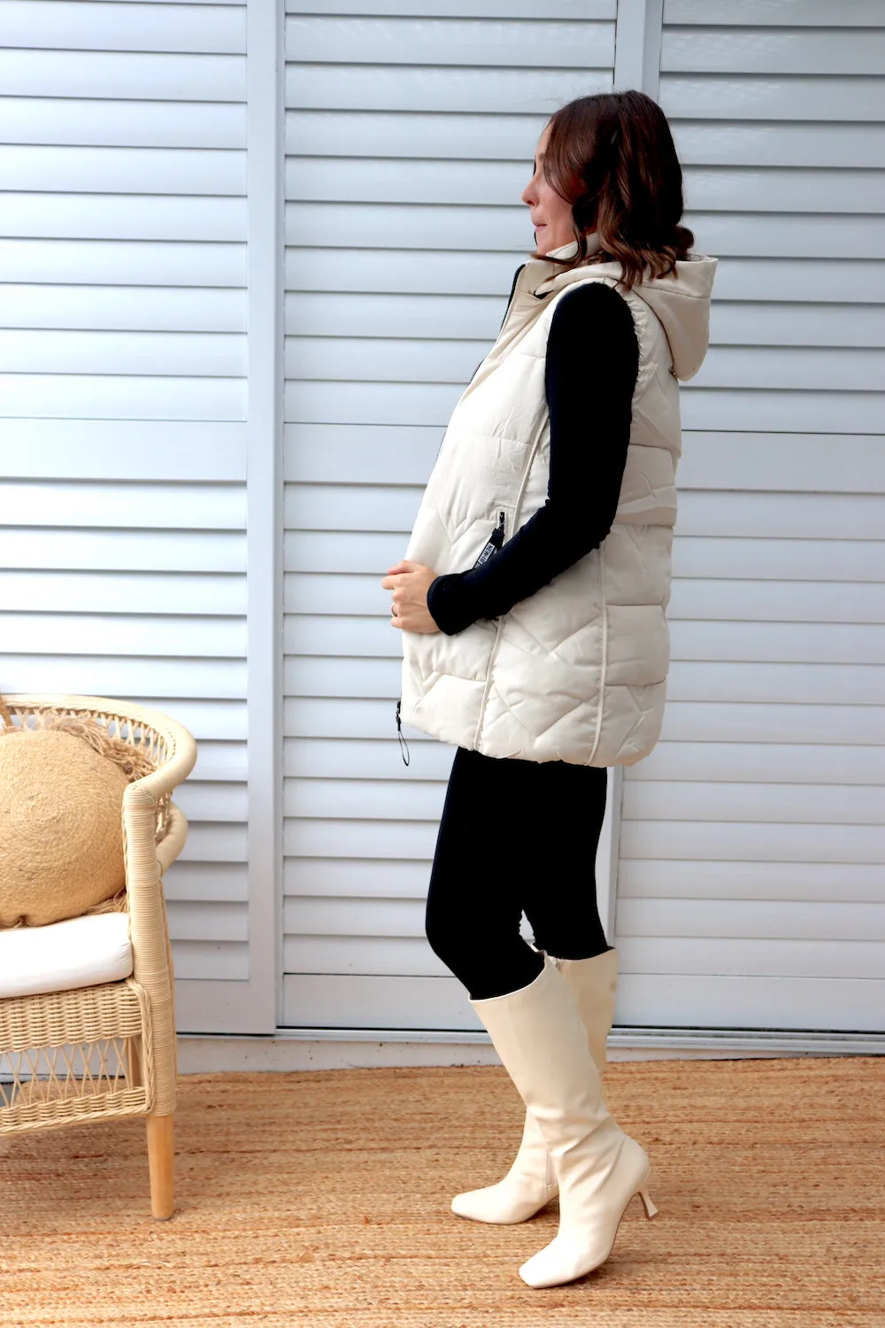 Ice Cream Puffer Vest