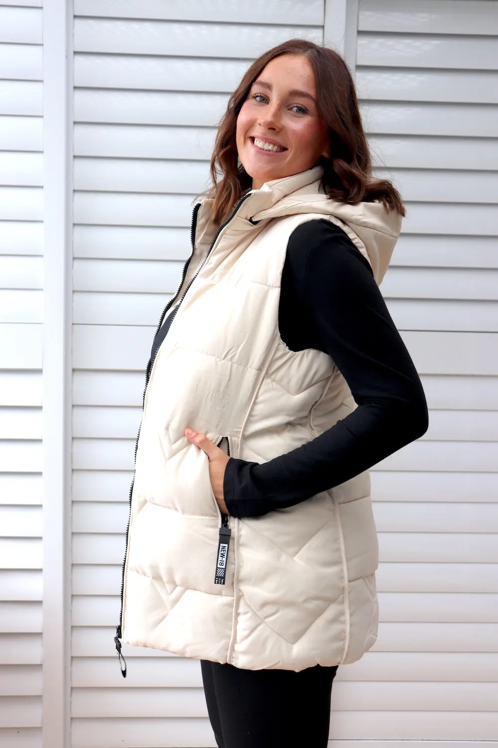 Ice Cream Puffer Vest