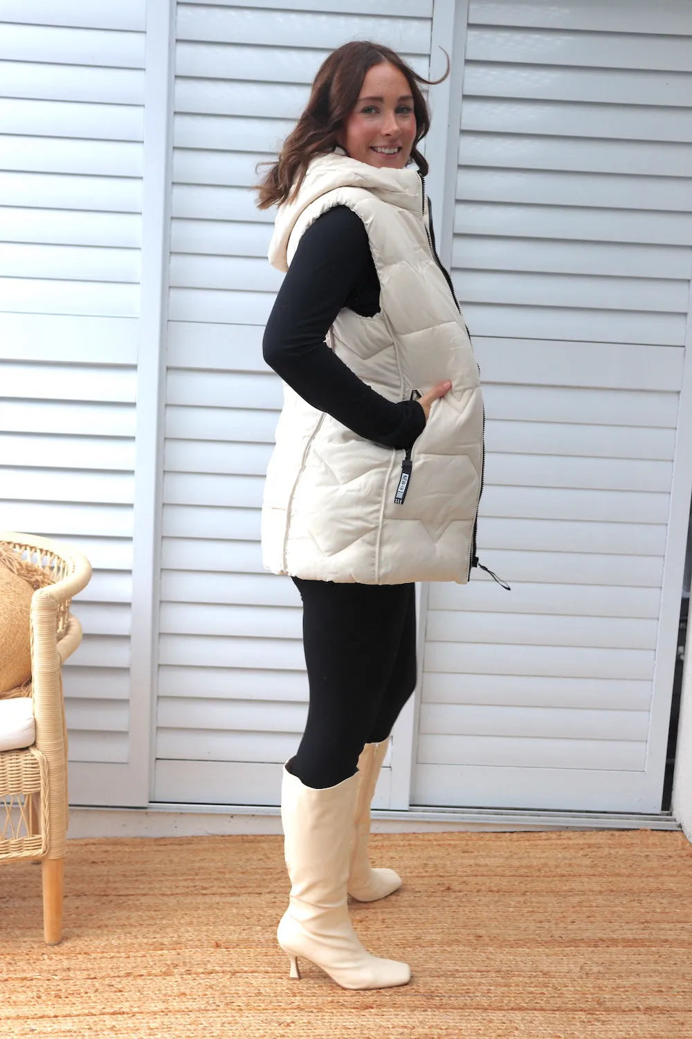 Ice Cream Puffer Vest